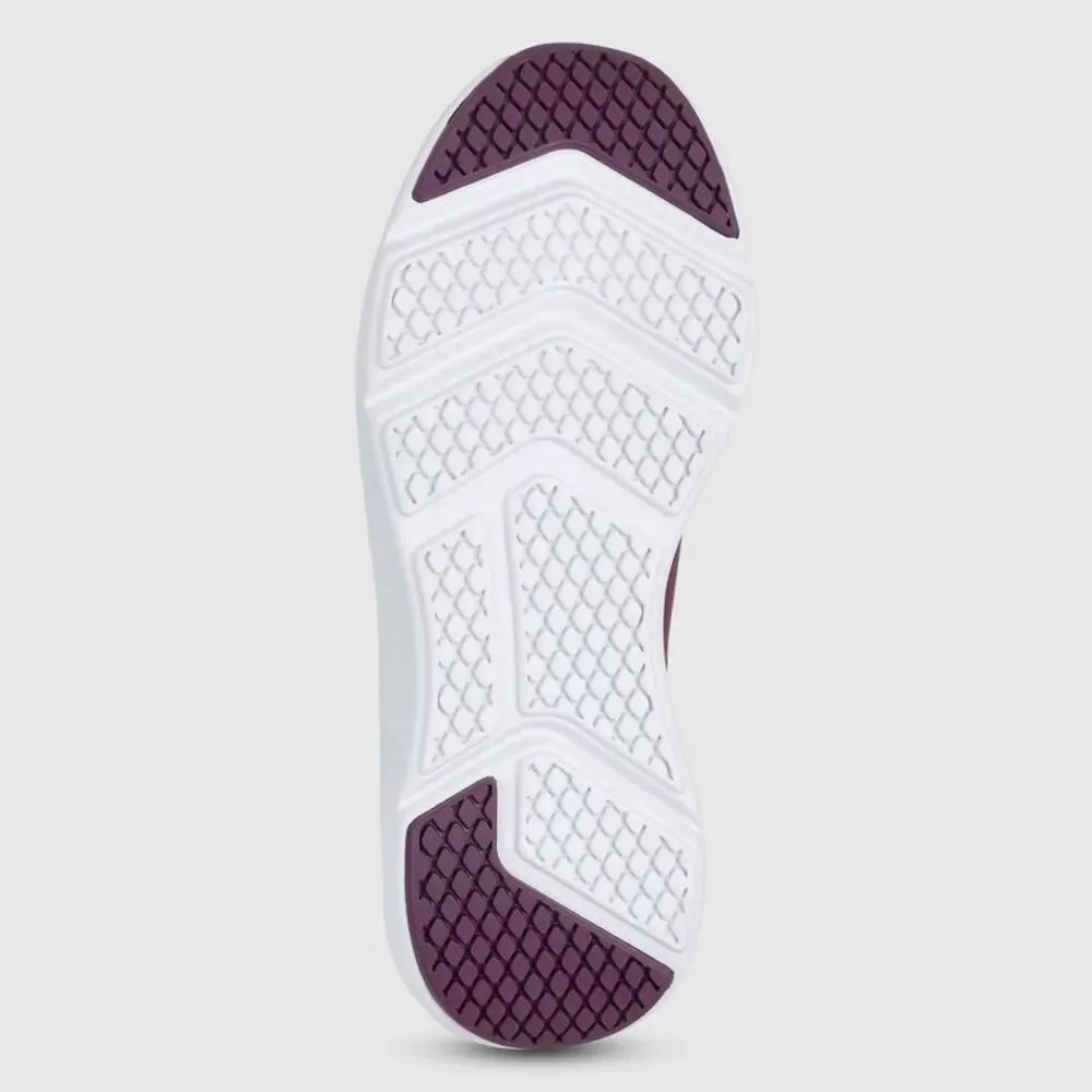 Skechers Women's Plum Knit Slip-On Sneakers with White Sole
